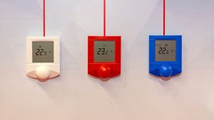 What is HVAC zoning - 3 thermostats showing different temperature settings
