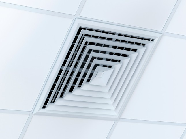Ducted air conditioning vent