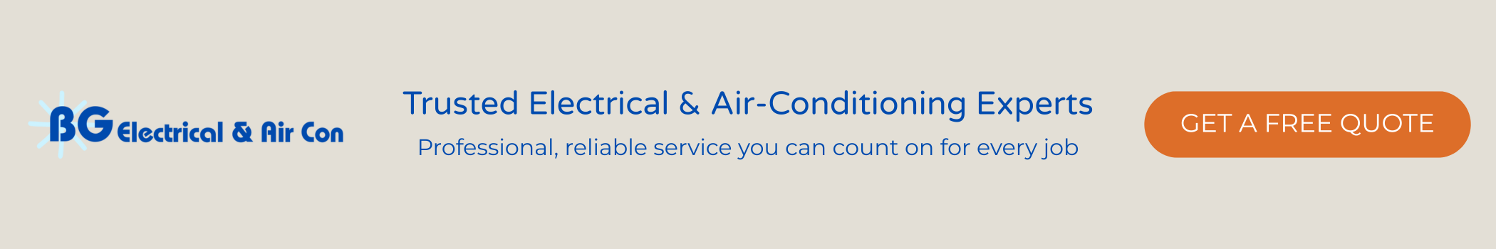 BG Electrical CTA Banner Grey